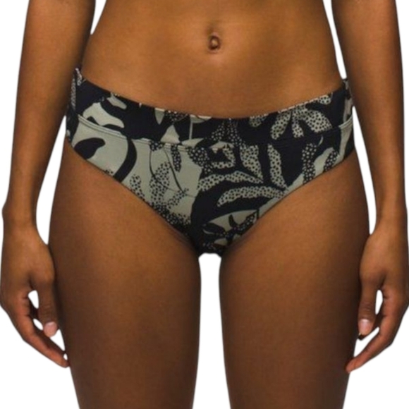 NWT Prana Upswell Bikini Swim Bottoms in Seaside Size Medium - Picture 1 of 4